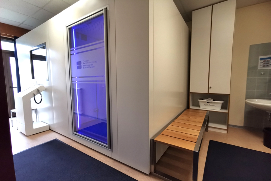 Eingang zur Kältekammer Eingang zur Kältekammer